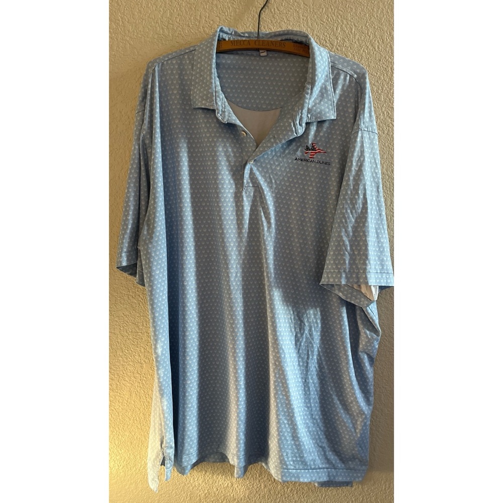 Peter Millar Summer Comfort American Dunes Polo Men’s Size XXL